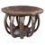 Wabi Sabi African Round Side Table For Sale