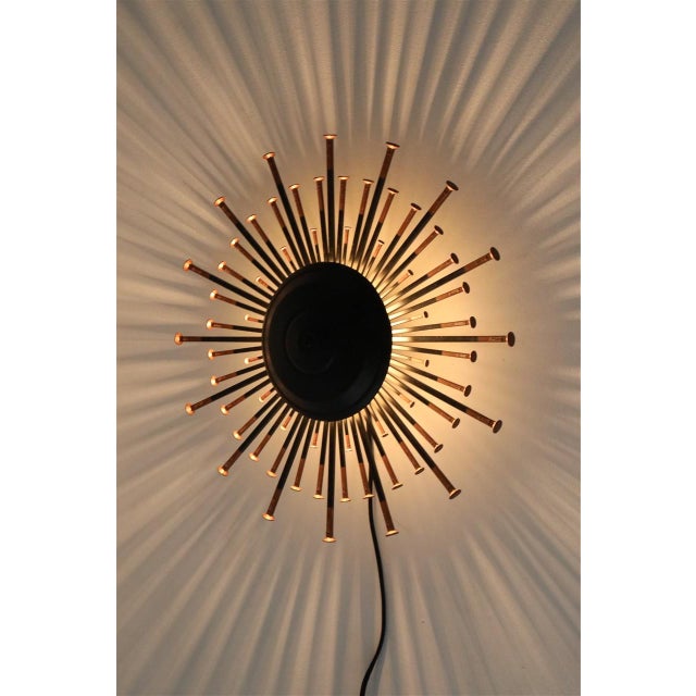 Large Vintage Sun Wall Lamp from Dantoft, 1960s For Sale - Image 13 of 14
