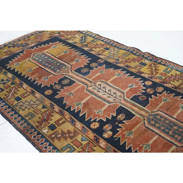 Late 18th Century Antique Shirvan Rug 2'6'' x 4'1'' For Sale - Image 4 of 8