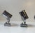 Vintage Italian Nautical Ship Cabin Wall Lights in Chrome, 1970s, Set of 4 For Sale - Image 4 of 11