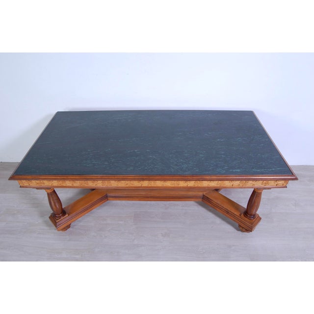 Marble-Topped Table, Brianza, Italy, 1940s For Sale - Image 15 of 18