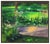 Post Impressionist 1980s Giardino a Livorno II, Mario Madiai For Sale - Image 3 of 5