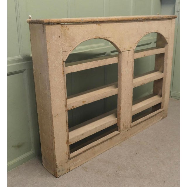Antique French Pine Shelved Alcove Cupboard, 1850 For Sale - Image 3 of 9