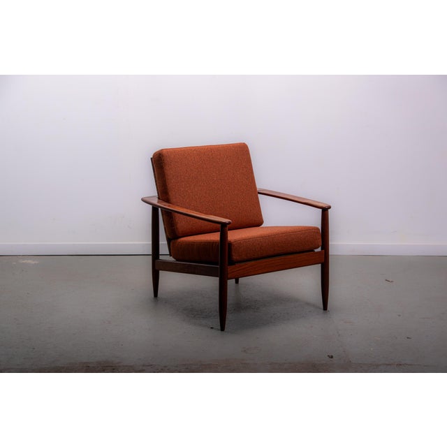 1970s Mid-Century Modern Easy Chair in Teak and Cane, 1970 For Sale - Image 5 of 13