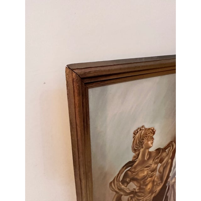 1970s Quirky Figurative Painting. For Sale - Image 5 of 8