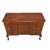 Antique French Provincial Style Flamed Mahogany Sideboard Buffet For Sale - Image 4 of 12