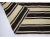 Mid 20th Century 1960s Vintage Striped Natural Kilim Rug- 5′10″ × 11′3″ For Sale - Image 5 of 7