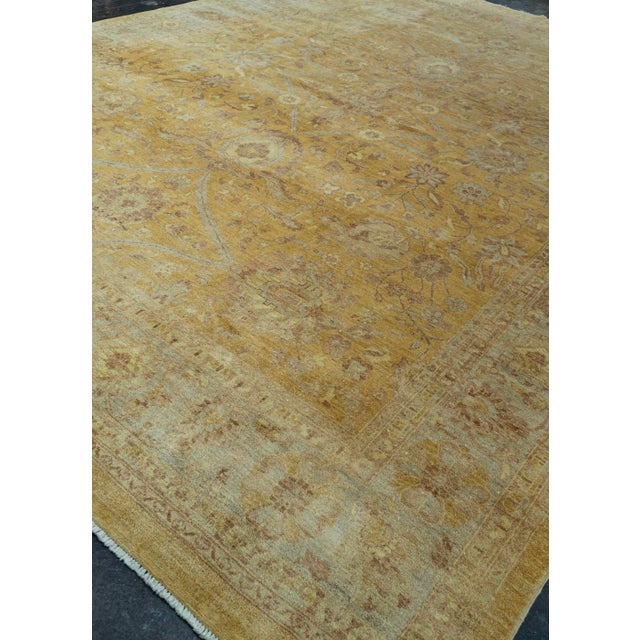 Turkish Oushak Rug 11'10" x 15'5" #20807 For Sale In Houston - Image 6 of 8