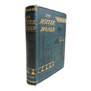 1884 the Water World by J W Van Dervoort Illustrated Book About Sea Life, Ghost Ships For Sale