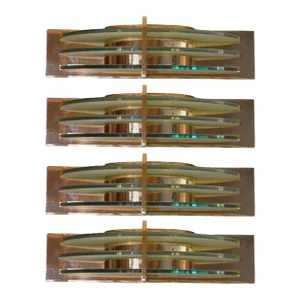 Set of Four 1920s Art Deco Sconces
