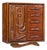 Witco Style Pulaski Oceanic Mid Century Highboy Dresser Armoire For Sale