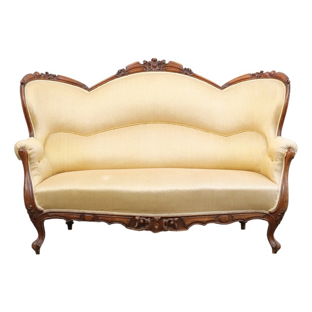 Neo-Rococo Salon Sofa, 1930s For Sale