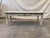 Dove Gray 19th C Italian Painted Coffee Table With Faux Marble Top For Sale - Image 8 of 10