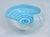C.1960's Italian Hand-Blown Alfredo Barbini "Infinity," Swirl Triple Cased Murano Catchall Bowl For Sale - Image 9 of 18