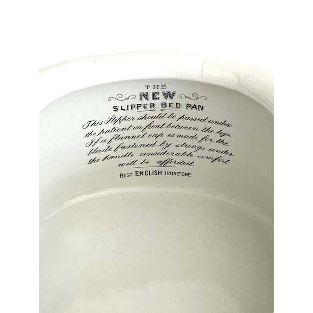 White English Ironstone Planter For Sale - Image 8 of 11
