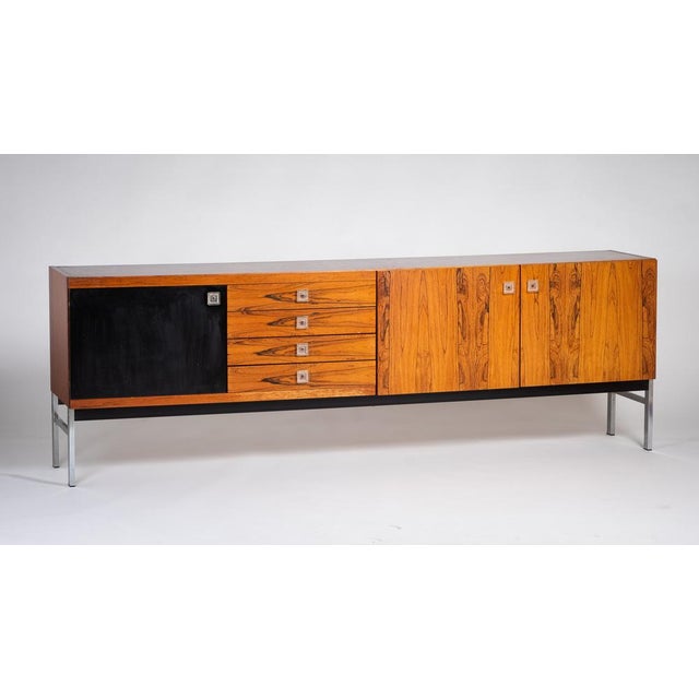 Mid-Century Modern Dutch Rosewood Sideboard by Fristho Franeker, 1960s For Sale - Image 3 of 16