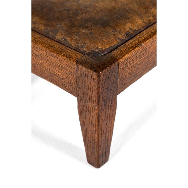 Arts and Crafts Ottoman by Wheeler of Arncroach For Sale - Image 10 of 14
