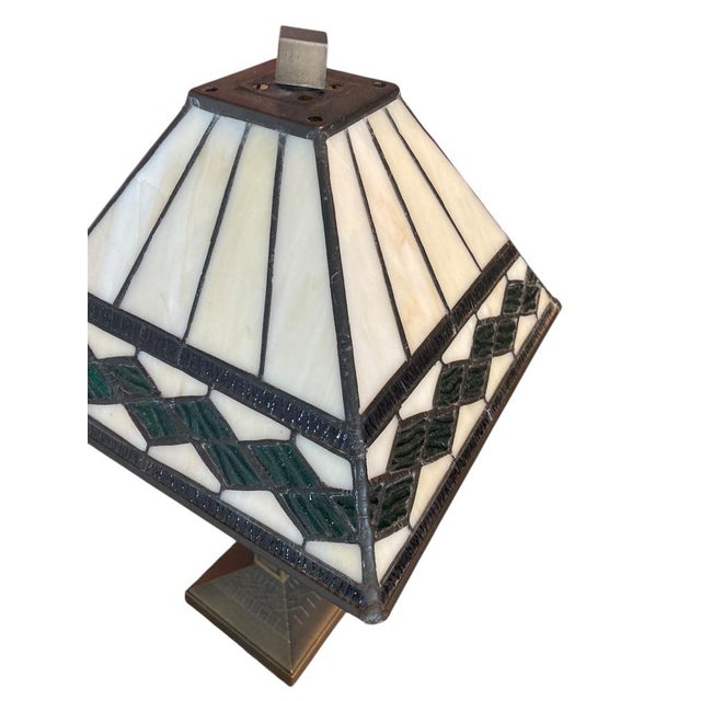 Vintage Art Deco Style Table Lamp, 1980 For Sale - Image 4 of 6