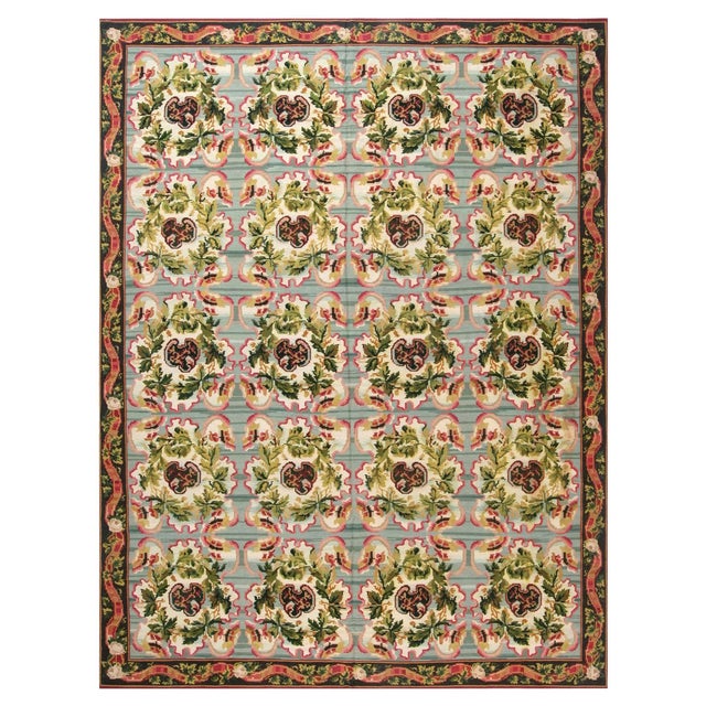 Contemporary Bessarabian Design Handmade Wool Rug by Doris Leslie Blau For Sale