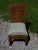 Antique Arts & Crafts Art Nouveau Mission Solid Oak Rocker Rocking Chair For Sale - Image 15 of 17