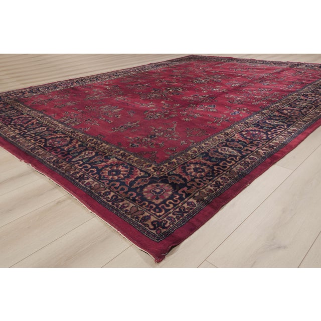 Antique Turkish Sparta Rug, 09'09 X 13'05 For Sale - Image 10 of 12