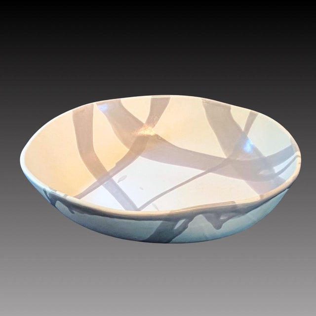 Contemporary Art Pottery Bowls From Alex Marshall Studio (2) For Sale In Savannah - Image 6 of 7