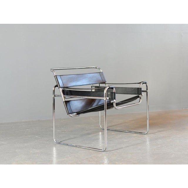Bauhaus Model B3 Wassily Chair by Marcel Breuer, 1920s For Sale - Image 10 of 12