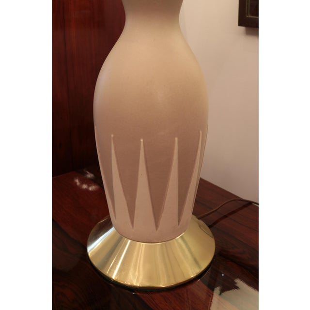1950s 1950s Gerald Thurston Single Table Lamp For Sale - Image 5 of 11