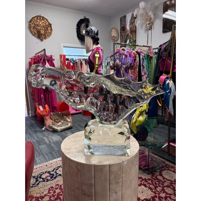 Amazing Murano Glass Horse Head by Pino Signoretto For Sale - Image 9 of 14