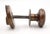 Vintage Dark Bronze Door Knob Flush Mount Handle For Sale - Image 4 of 6
