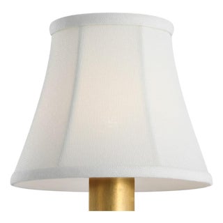 Visual Comfort Signature 4" Linen Bell Empire Shade For Sale