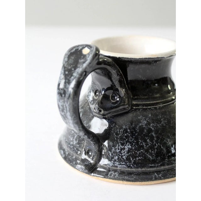 Vintage Studio Pottery Mug For Sale - Image 11 of 11