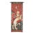 Lion Portiere Loom Woven Tapestry - 185x70cm (6'1"x2'4") - Requires Rod Size 2 For Sale