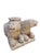 Marble Base Depicting Lions with Joined Bodies, 18th Century, Set of 2 For Sale - Image 10 of 10