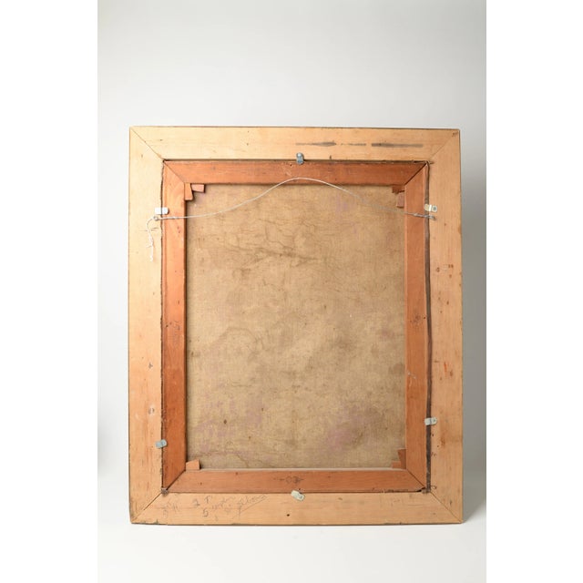 Vintage Still Life Painting Sunflowers Gold Gilt Frame Signed A. Gotz For Sale In Philadelphia - Image 6 of 9