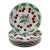 1970s Richard Ginori Cherry and Blossom Dinner Plates Italy - Set of 6 For Sale