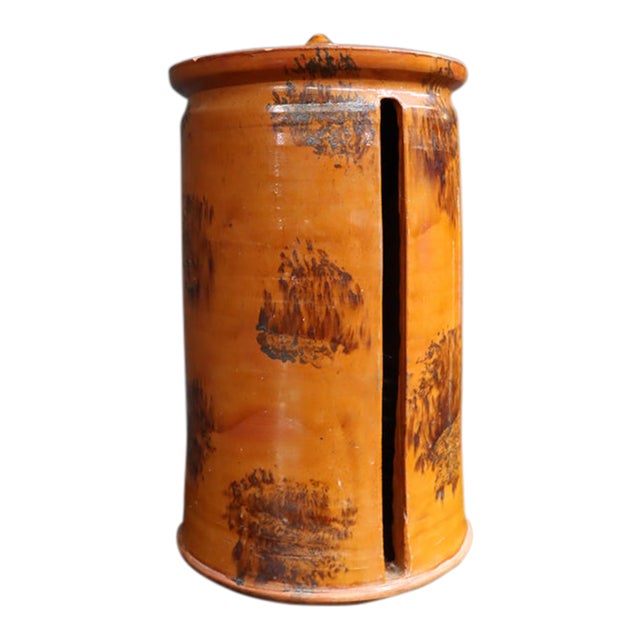 David T. Smith Studio Pottery Stoneware Paper Towel Holder For Sale