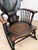 Antique Victorian Carved Oak & Leather Tufted Rocking Chair For Sale - Image 10 of 15
