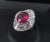 Late 20th Century Fine 3.04ct Gia Certified Thai Heated Ruby & 1.64ct Diamond Platinum Ring Size 4 For Sale - Image 18 of 18
