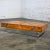 Late 20th Century Modern Burl Veneer Chrome & Polished Stainless Steel Floating Coffee Table Plinth Base For Sale - Image 12 of 12