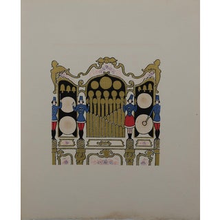 Lucien Boucher, L'orgue, Lithograph For Sale