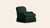 Contemporary Olive Sofia Lounge Chair by Ceraudo For Sale - Image 3 of 5