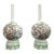 A Pair of Chinese Porcelain Rotating Auspicious Tianqiupings For Sale