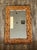 Brighton Pavilion Rare Vintage Burnt Bamboo Floating Console Table and Wall Mirror For Sale - Image 4 of 12