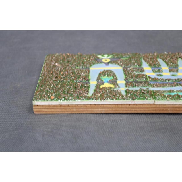 Mid-Century Ceramic Bird Wall Panel, Czechoslovakia, 1970s For Sale - Image 6 of 9