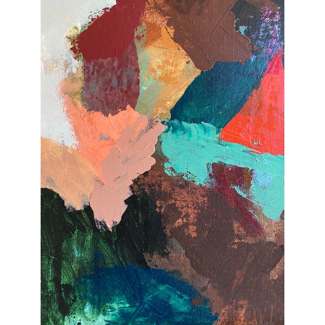 Abstract "Earth Bound" 2026 Framed Painting by Jessalin Beutler For Sale - Image 3 of 3