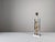 Chrome and Gilt Bronze Rose Table Lamp attributed to Maison Charles, France, 1970s For Sale - Image 9 of 14