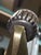 Early 20th Century Petitot Signed Bronze, Nickel, Aluminum, Glass Five Arm Skyscraper Chandelier For Sale - Image 18 of 18