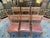 Chairs in Oak and Leather, 1950s, Set of 6 For Sale - Image 4 of 10
