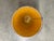 1970s Large Mid-Century Cased Art Glass Vase - Cobalt Trailing & Amber Interior For Sale - Image 5 of 5